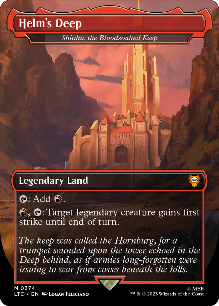 Shinka, the Bloodsoaked Keep - Borderless [LTC-374]