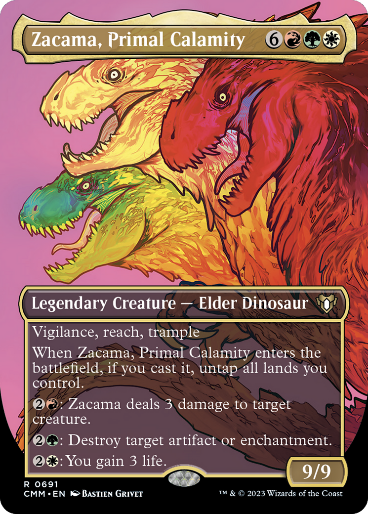 Zacama, Primal Calamity - Borderless [CMM-691]
