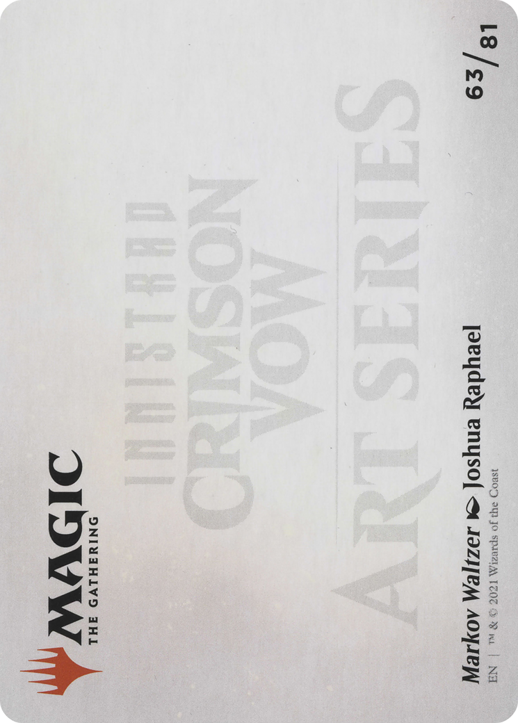 Markov Waltzer // Markov Waltzer [AVOW-63]