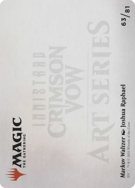 Markov Waltzer // Markov Waltzer [AVOW-63]