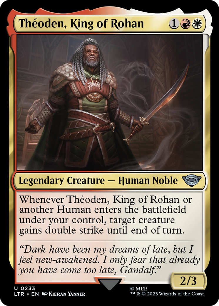 Théoden, King of Rohan [LTR-233]
