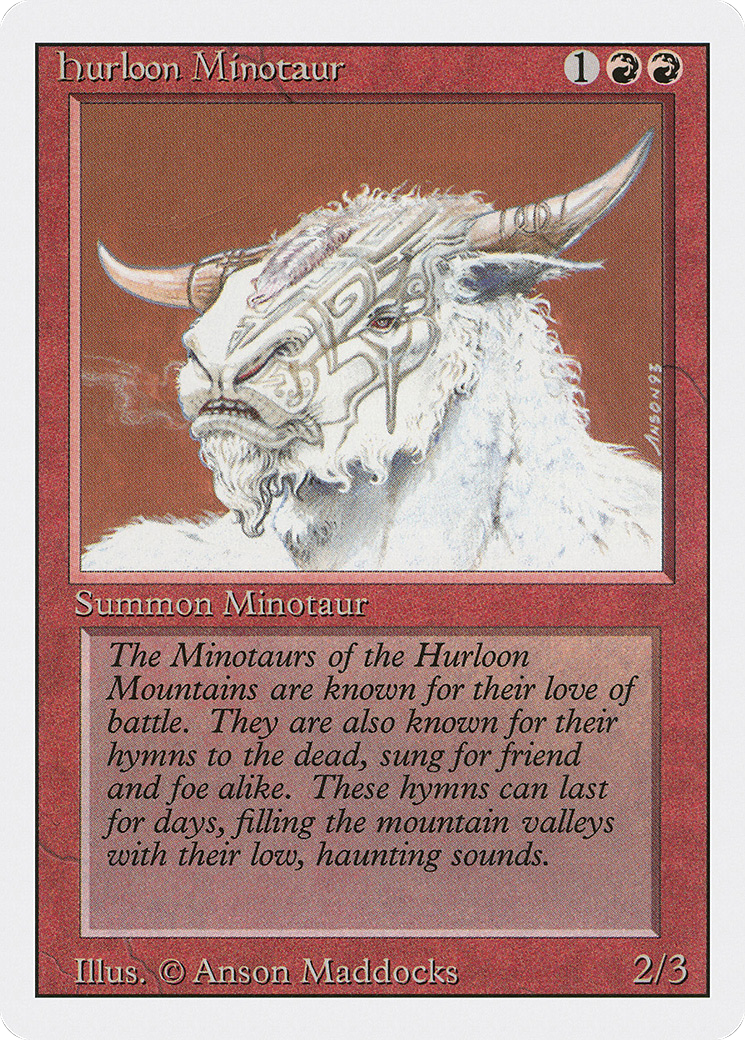Hurloon Minotaur [3ED-159]