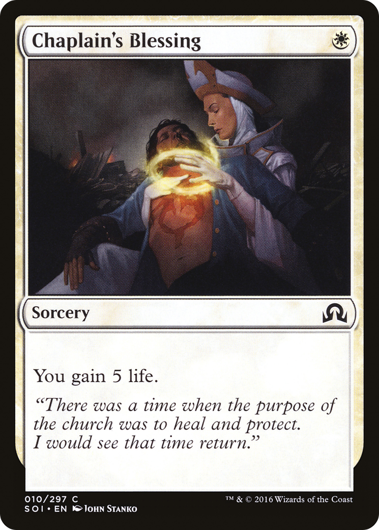Chaplain's Blessing [SOI-10]