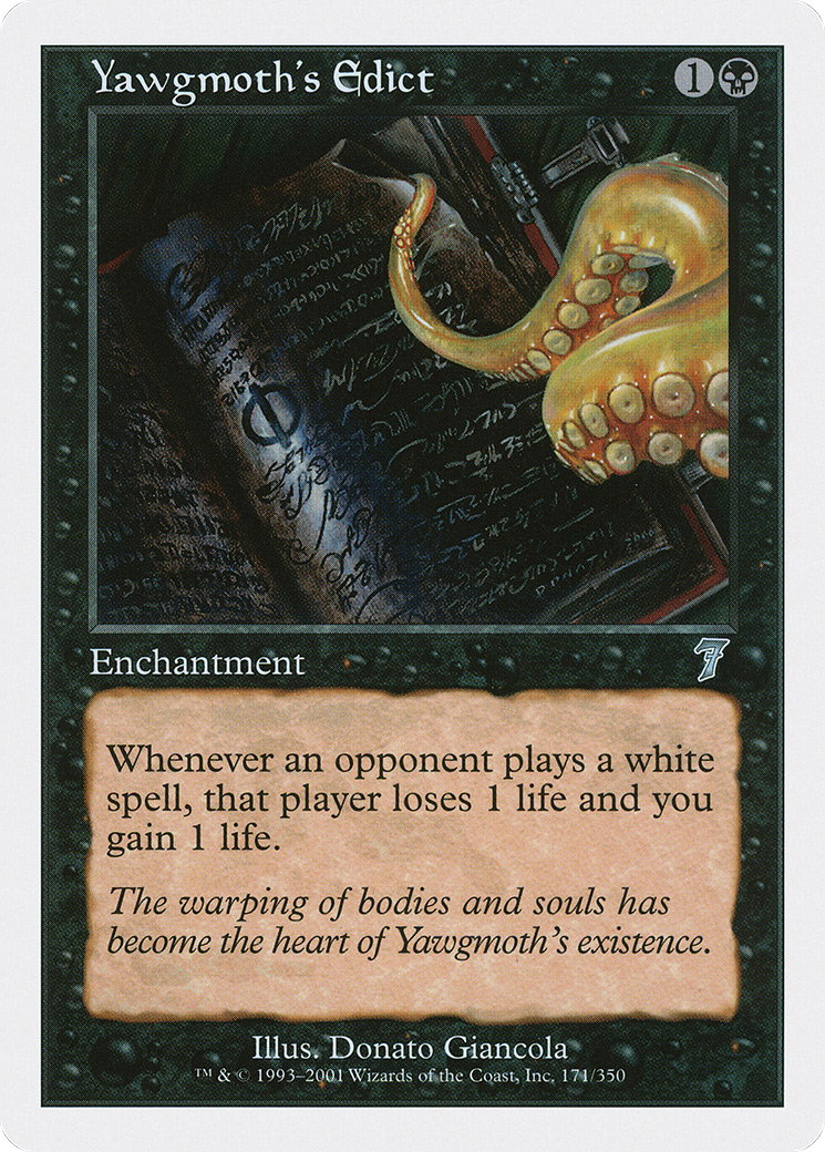 Yawgmoth's Edict [7ED-171]