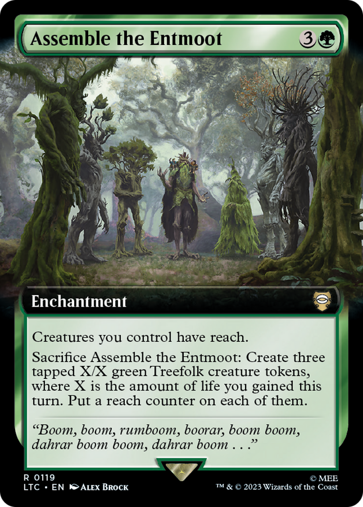 Assemble the Entmoot - Extended Art [LTC-119]