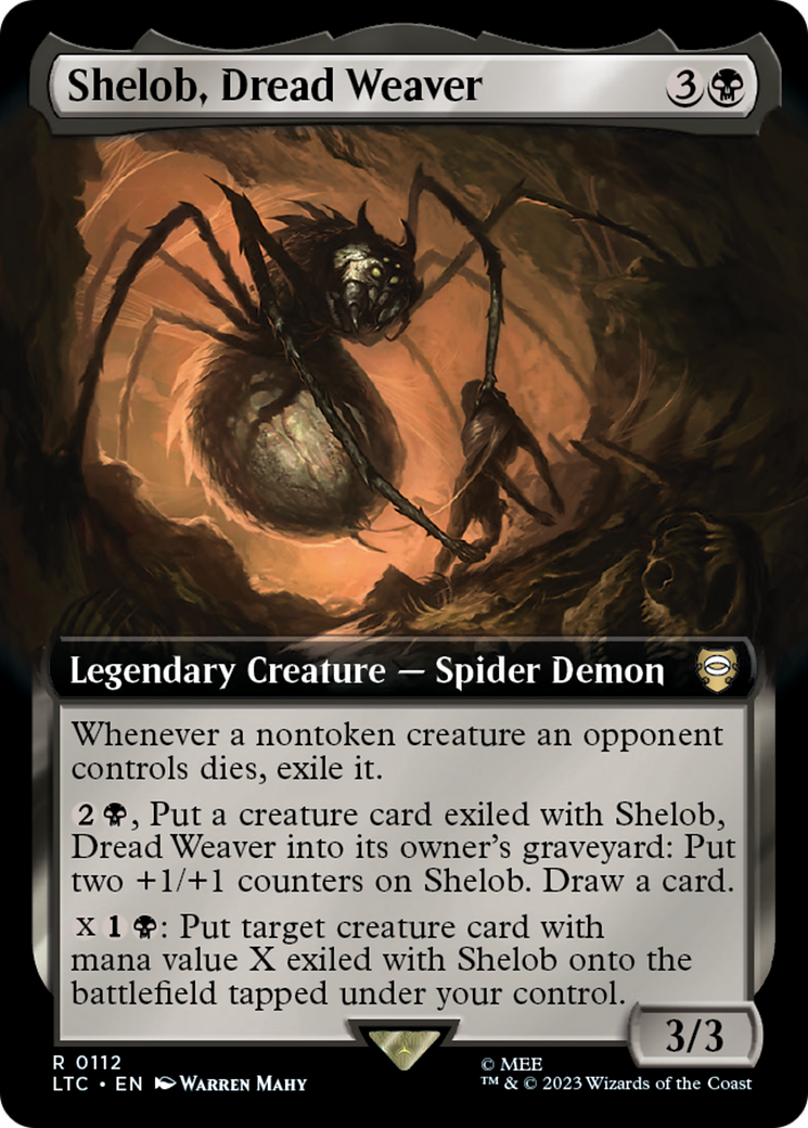 Shelob, Dread Weaver - Extended Art [LTC-112]