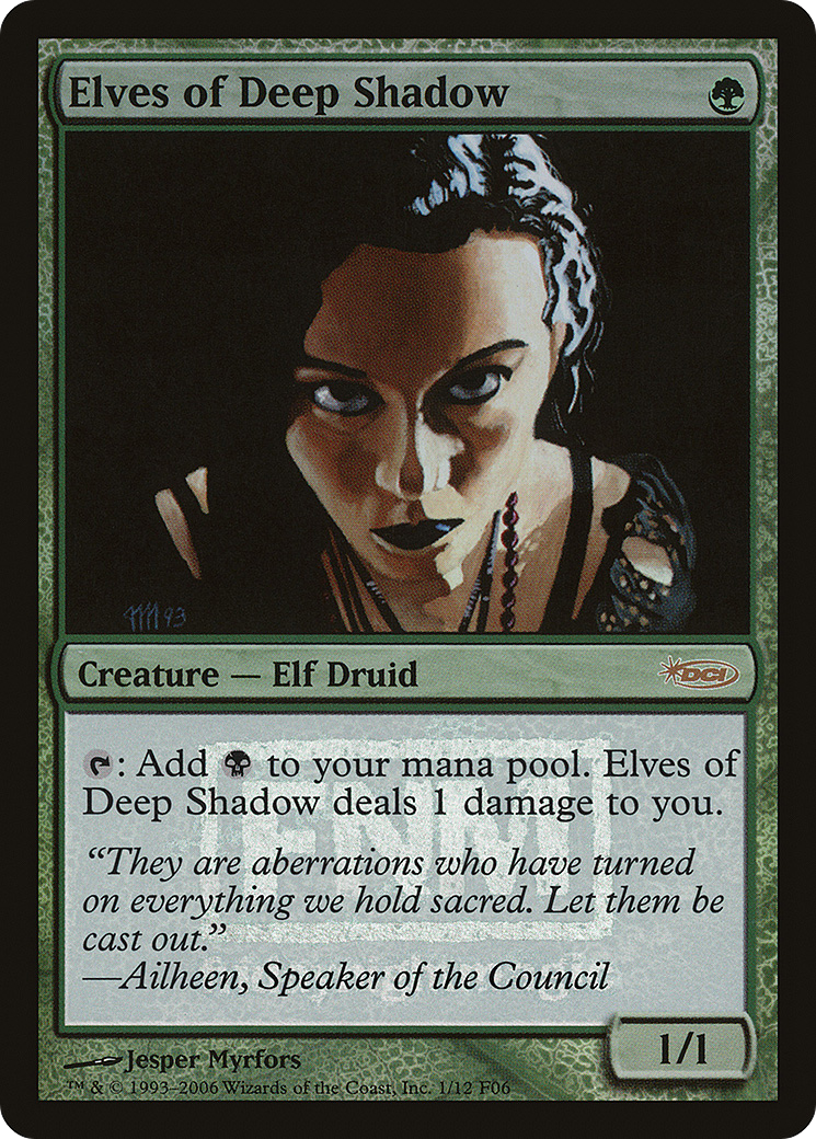 Elves of Deep Shadow - Promo [F06-1]