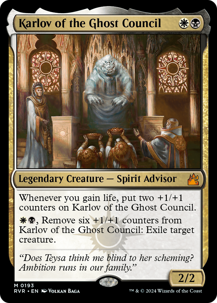 Karlov of the Ghost Council [RVR-193]