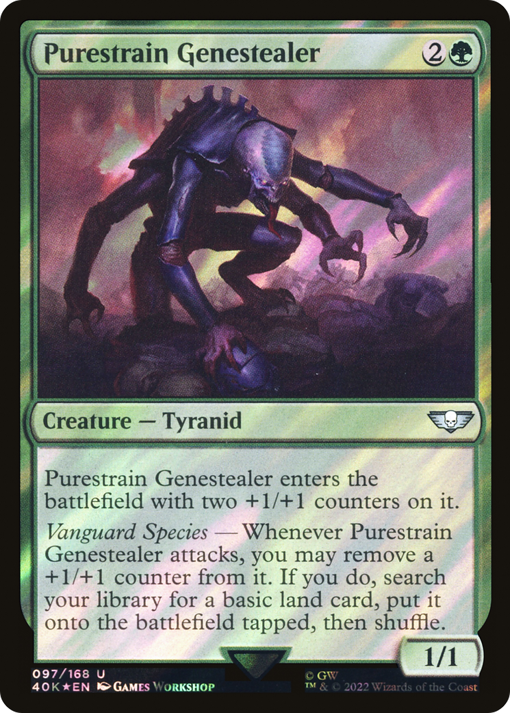 Purestrain Genestealer - Surge Foil [40K-97★]