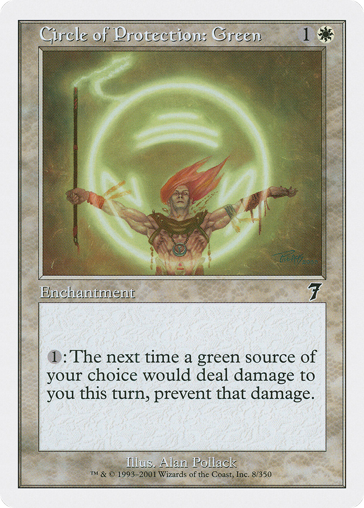 Circle of Protection: Green [7ED-8]