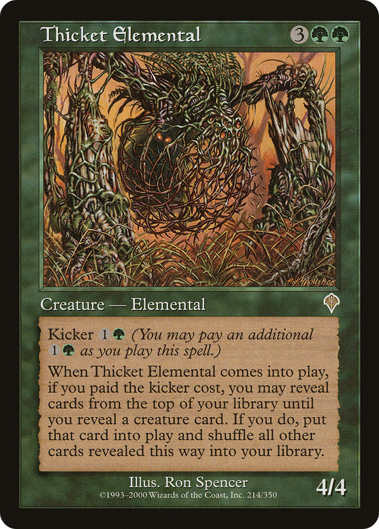 Thicket Elemental [INV-214]