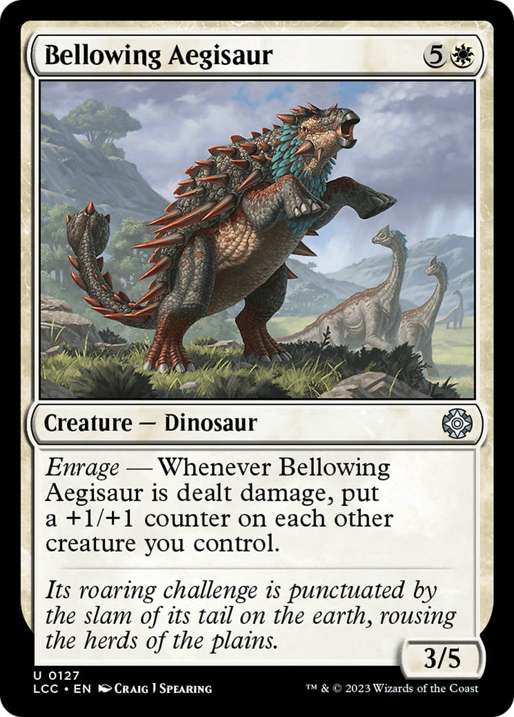 Bellowing Aegisaur [LCC-127]