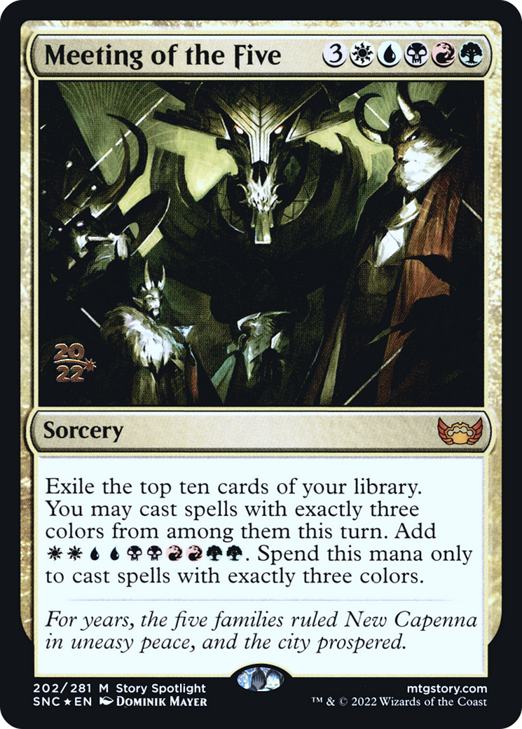 Meeting of the Five - Prerelease Promo [PSNC-202s]