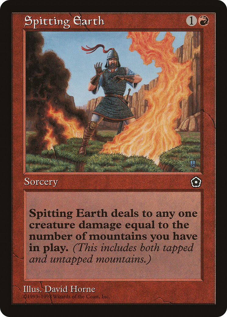 Spitting Earth [P02-116]