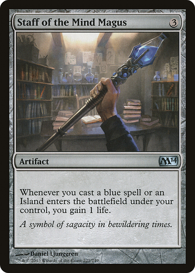 Staff of the Mind Magus [M14-221]
