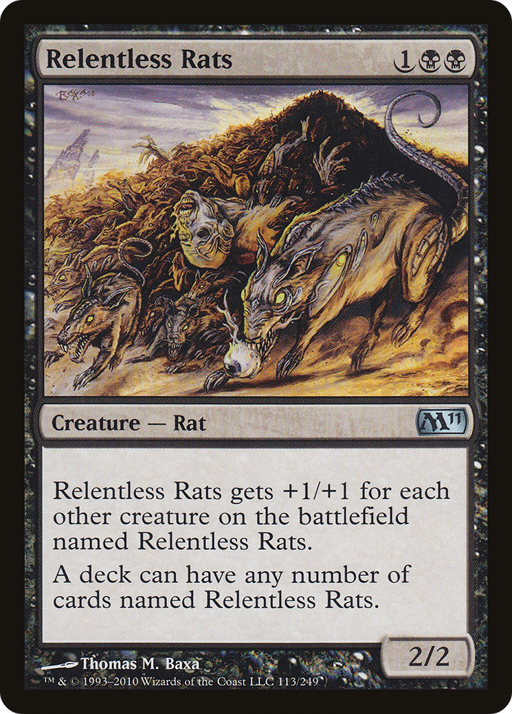 Relentless Rats [M11-113]
