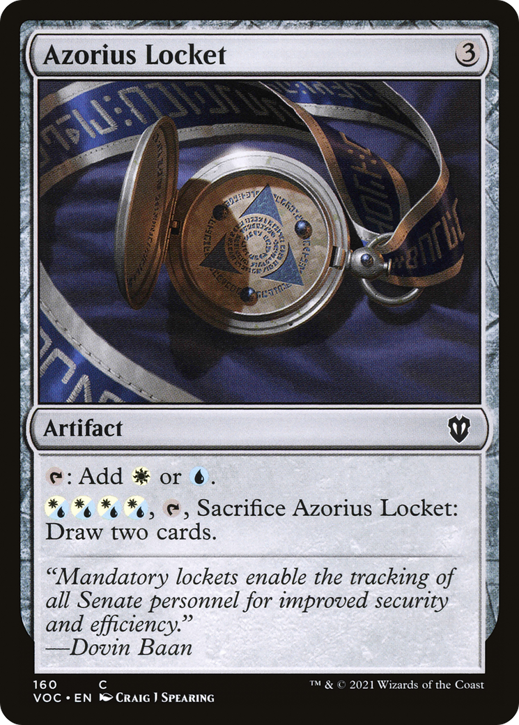 Azorius Locket [VOC-160]
