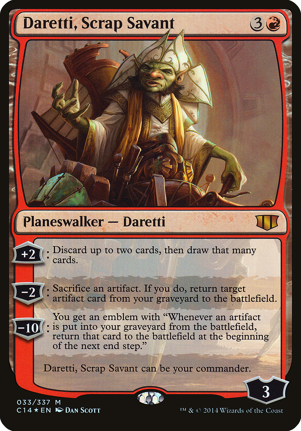 Daretti, Scrap Savant [OC14-33]