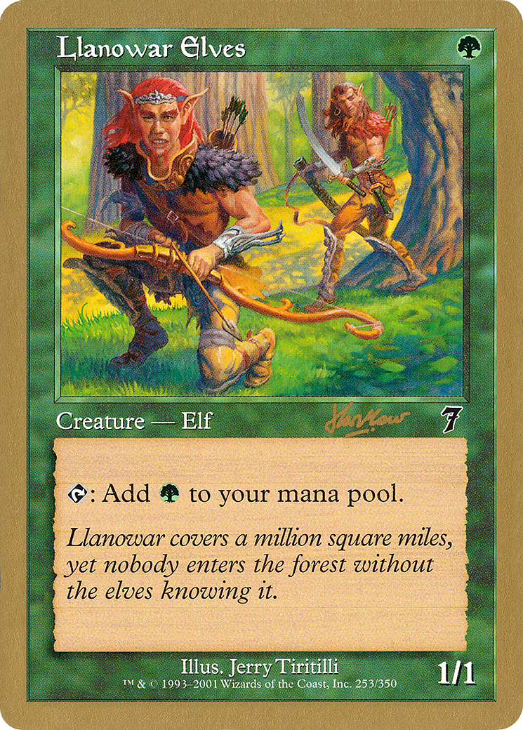 Llanowar Elves [WC02-shh253]