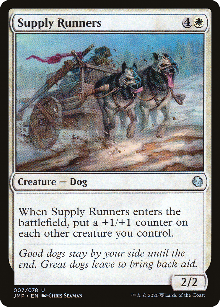 Supply Runners [JMP-7]