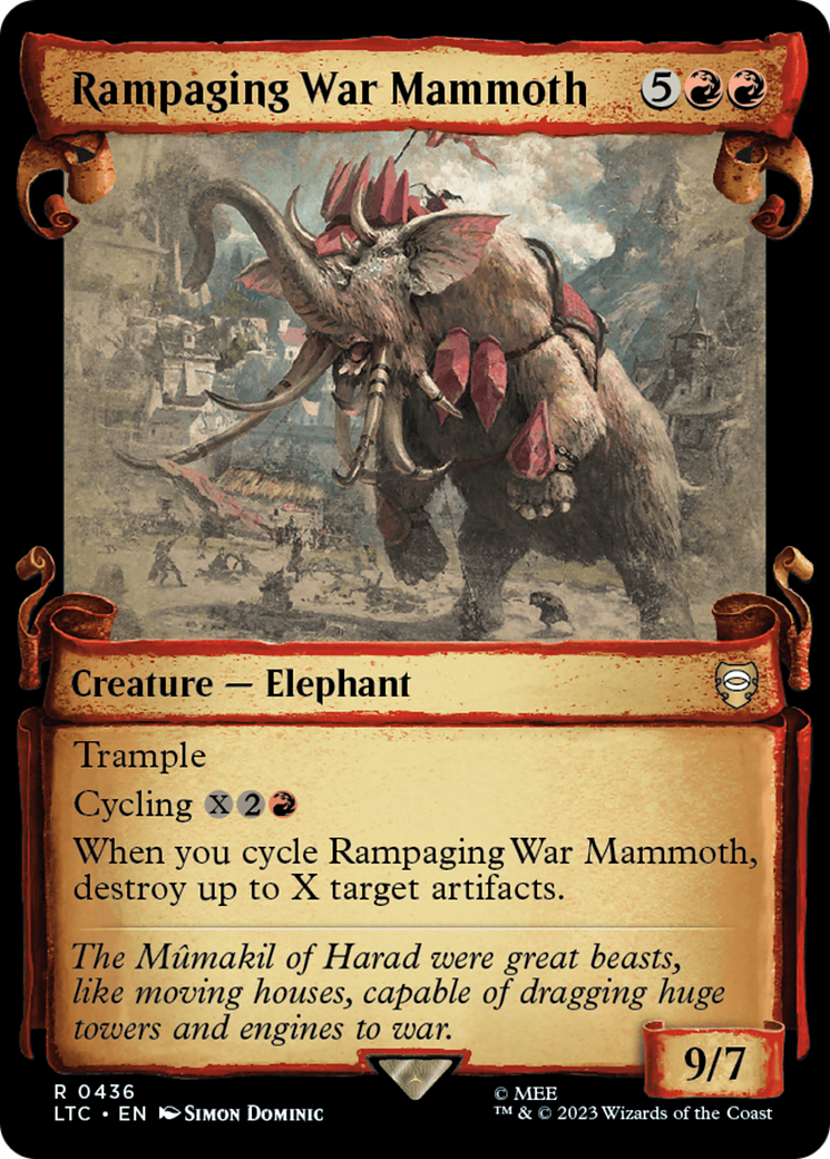 Rampaging War Mammoth - Showcase [LTC-436]