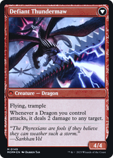 Invasion of Tarkir // Defiant Thundermaw - Prerelease Promo [PMOM-149s]