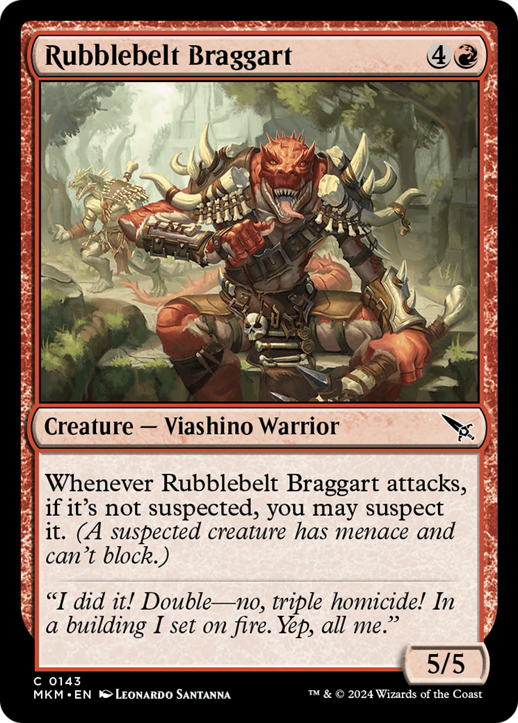 Rubblebelt Braggart [MKM-143]