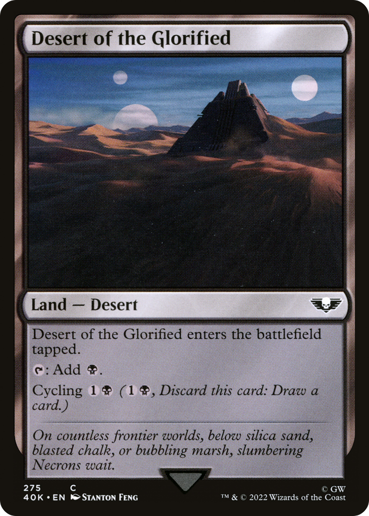 Desert of the Glorified [40K-275]