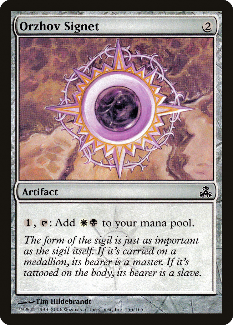 Orzhov Signet [GPT-155]