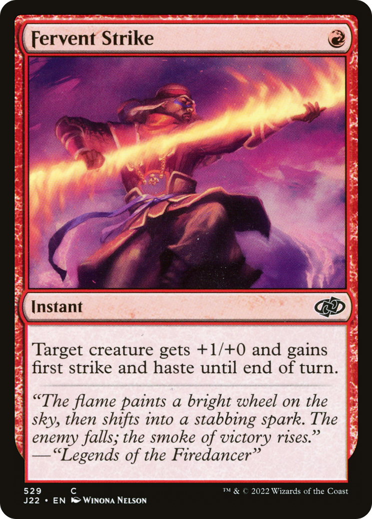 Fervent Strike [J22-529]