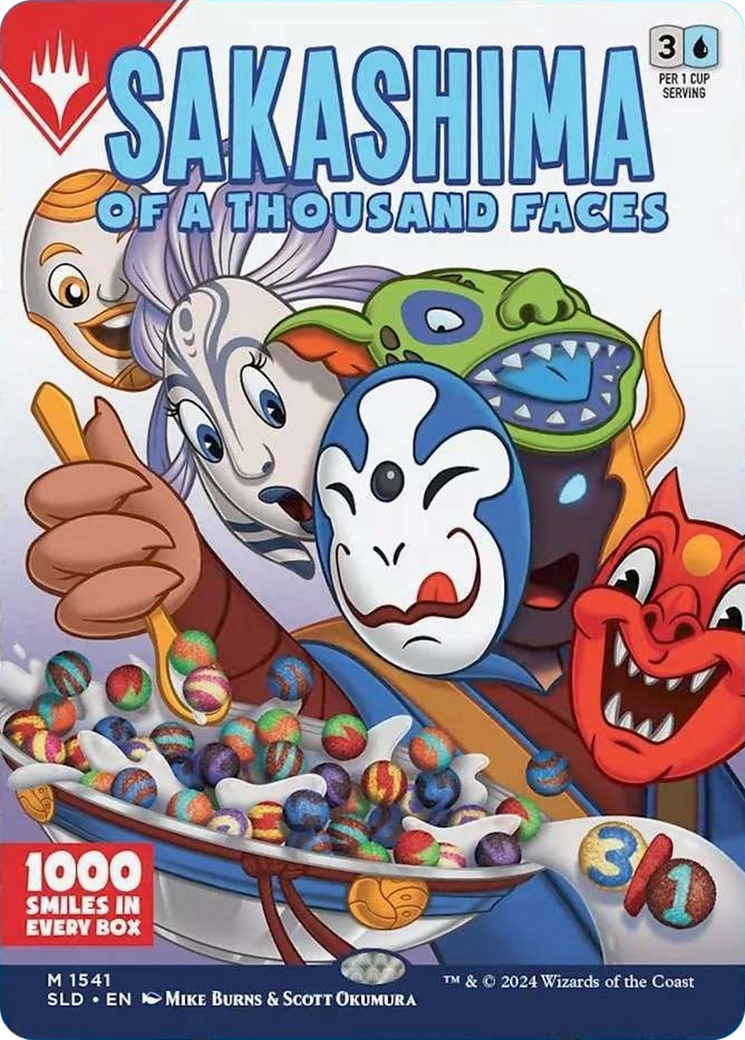 Sakashima of a Thousand Faces - Full Art [SLD-1541]