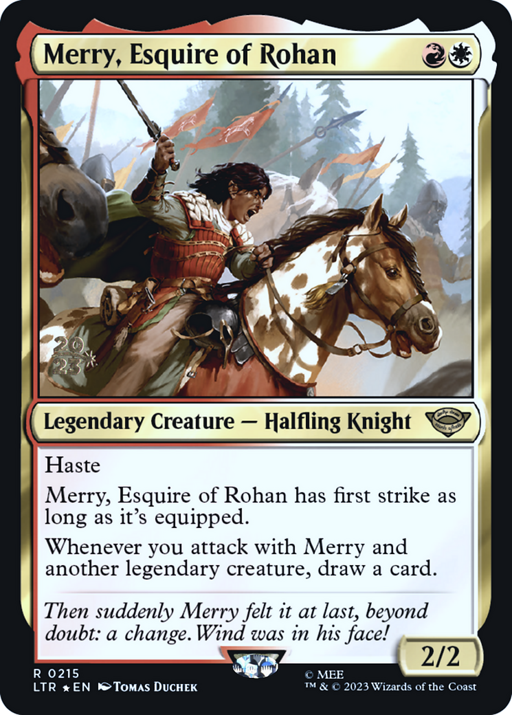 Merry, Esquire of Rohan - Prerelease Promo [PLTR-215s]