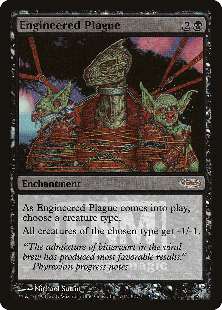 Engineered Plague - Promo [F07-7]