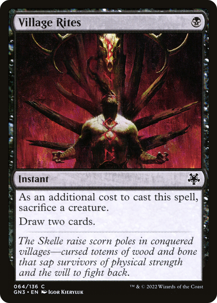 Village Rites [GN3-64]