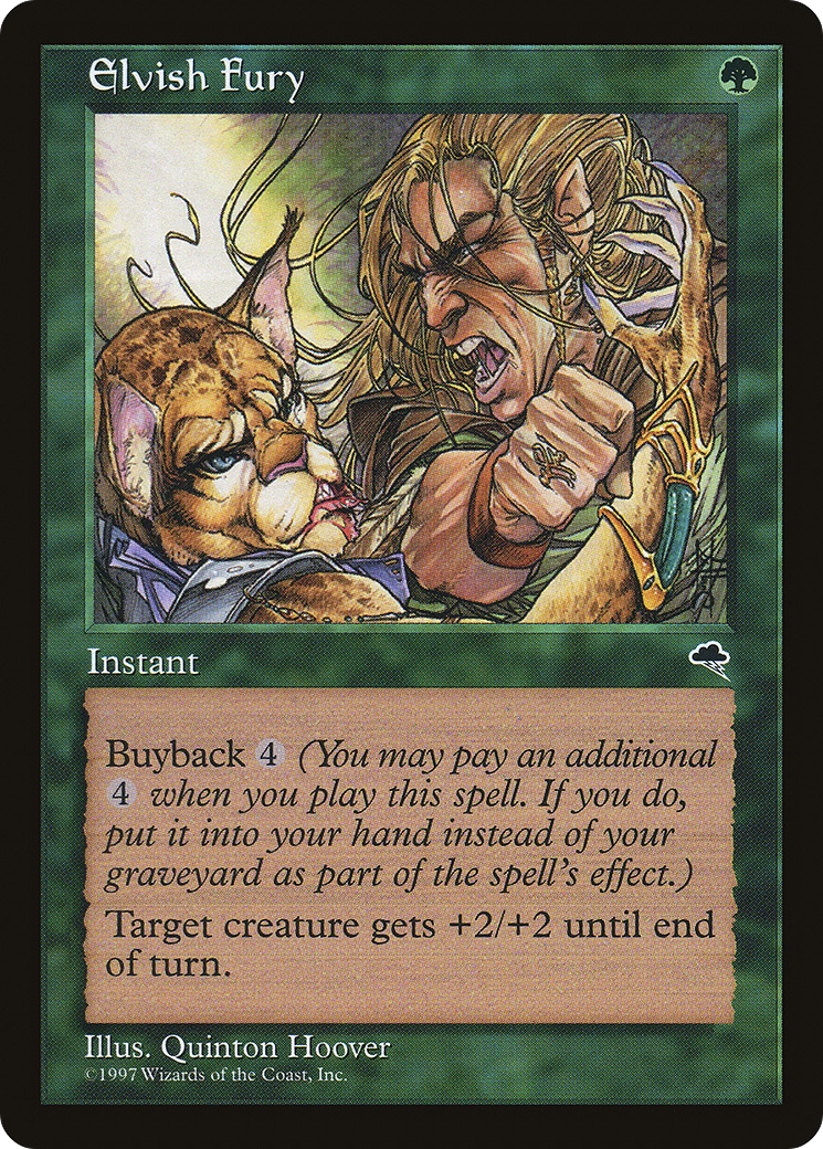 Elvish Fury [TMP-226]
