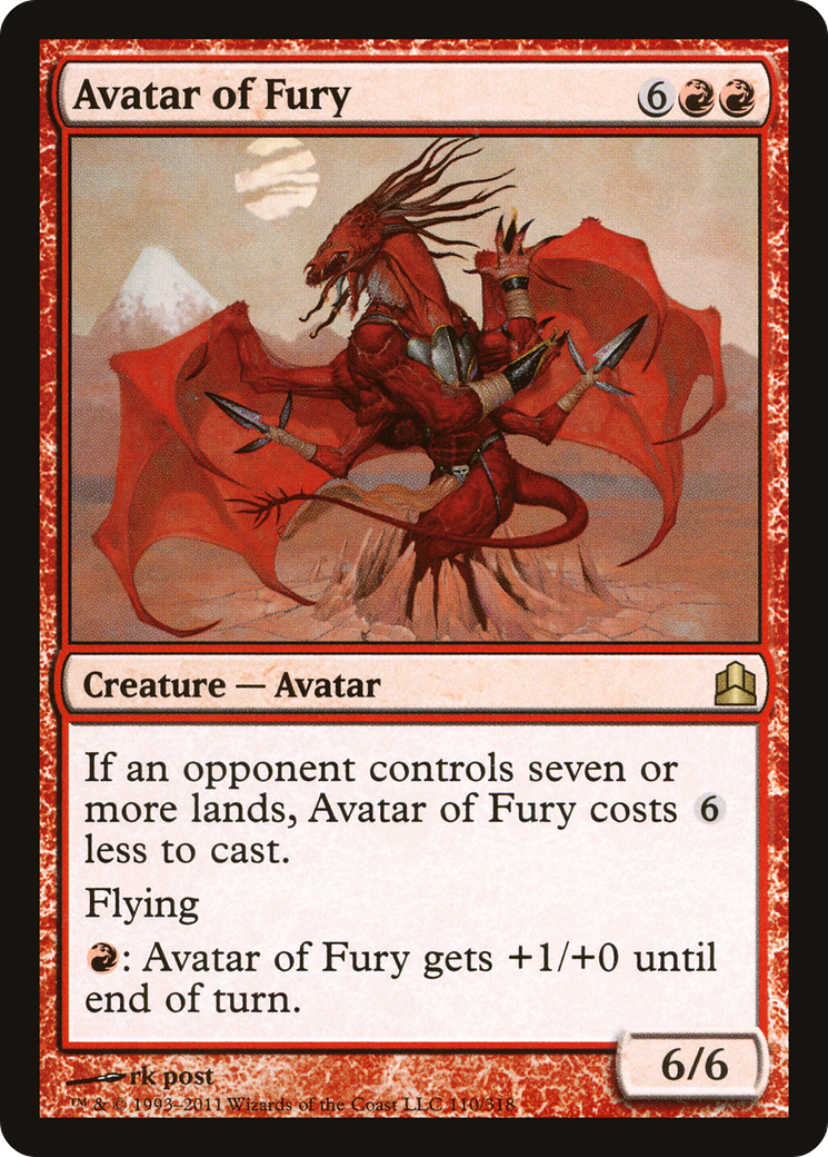 Avatar of Fury [CMD-110]