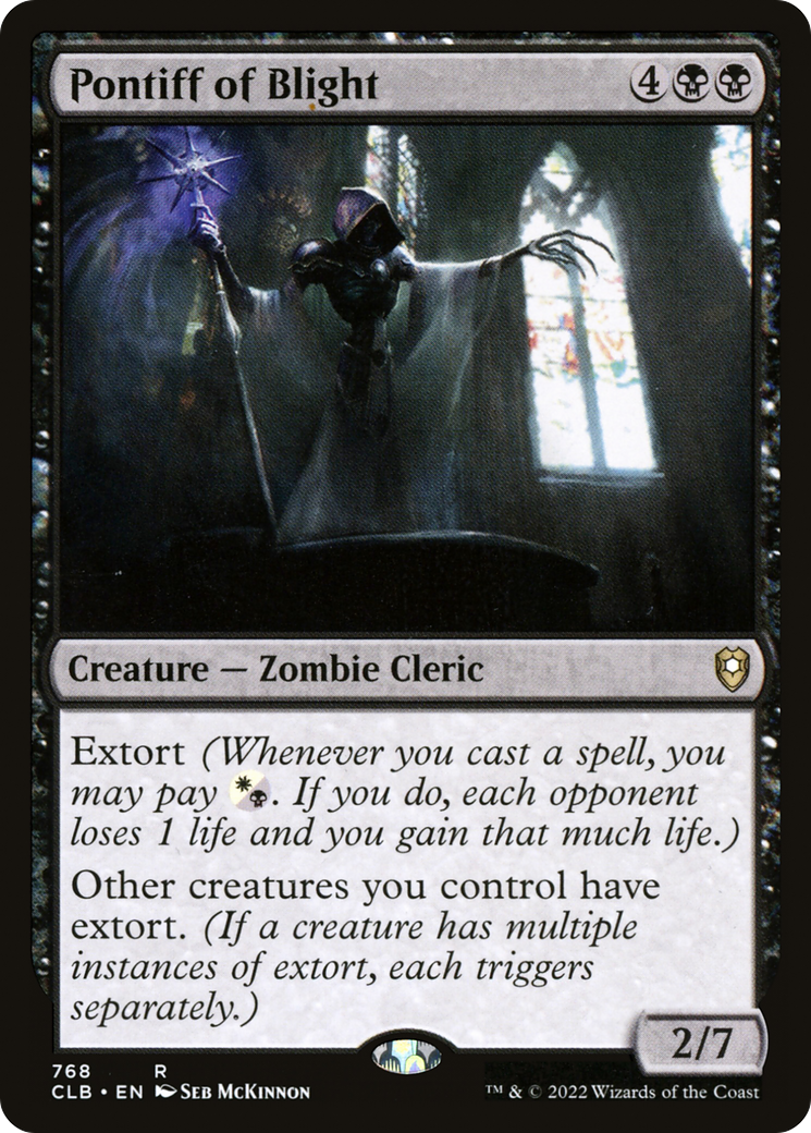 Pontiff of Blight [CLB-768]