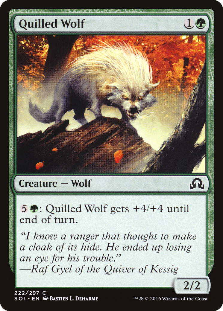 Quilled Wolf [SOI-222]