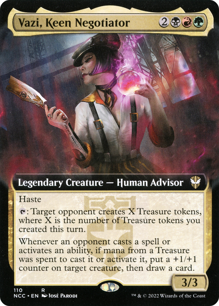 Vazi, Keen Negotiator - Extended Art [NCC-110]