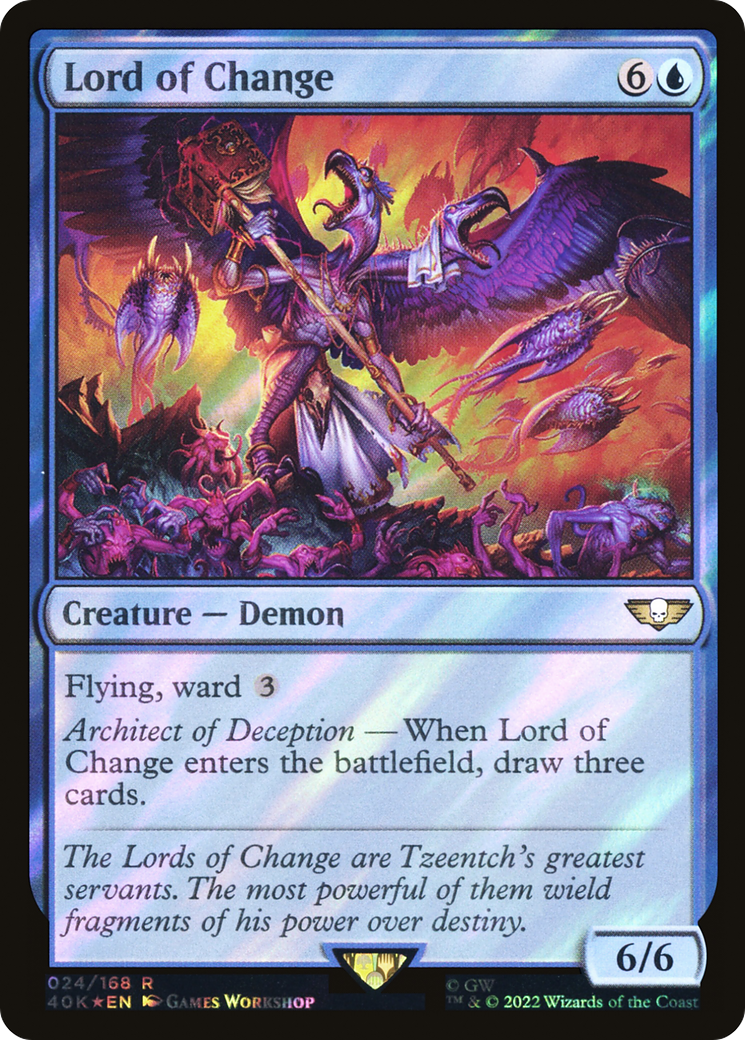 Lord of Change - Surge Foil [40K-24★]