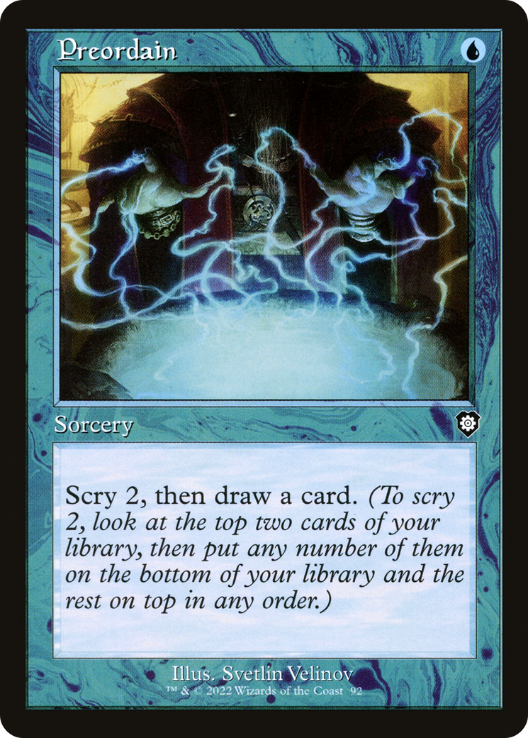 Preordain [BRC-92]