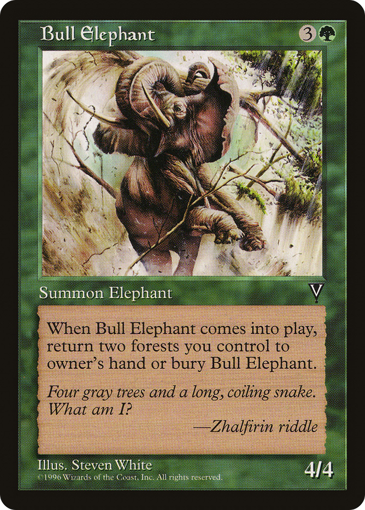 Bull Elephant [VIS-101]