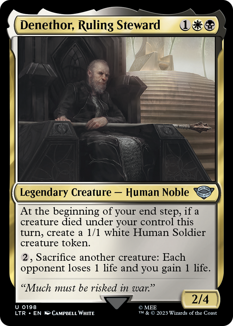 Denethor, Ruling Steward [LTR-198]