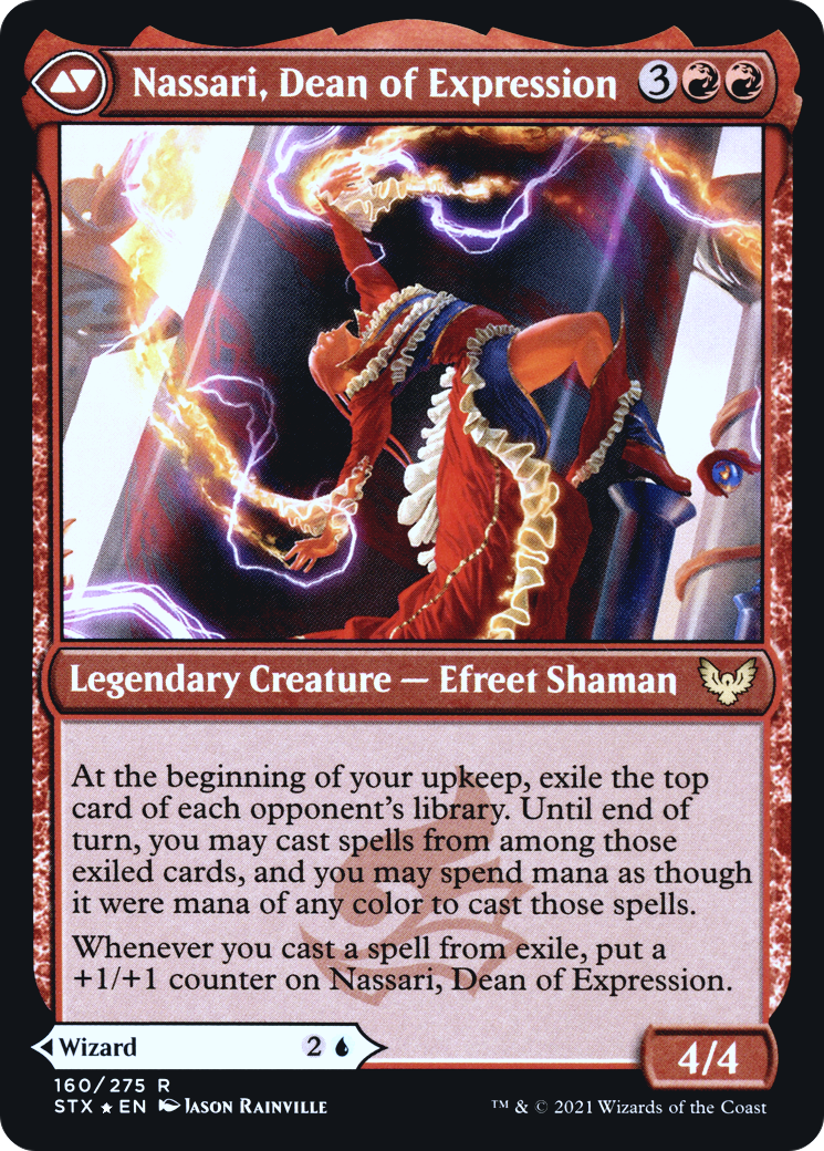 Uvilda, Dean of Perfection // Nassari, Dean of Expression - Prerelease Promo [PSTX-160s]