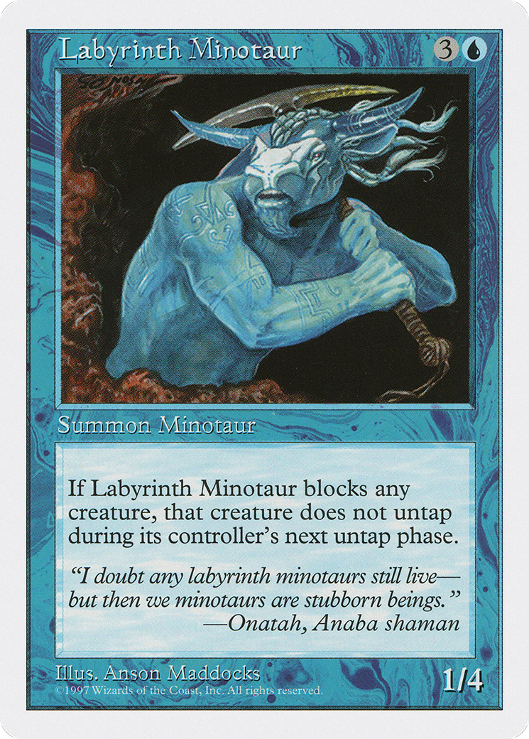 Labyrinth Minotaur [5ED-97]