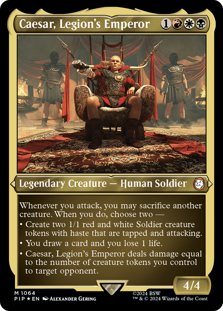 Caesar, Legion's Emperor - Surge Foil [PIP-1064]