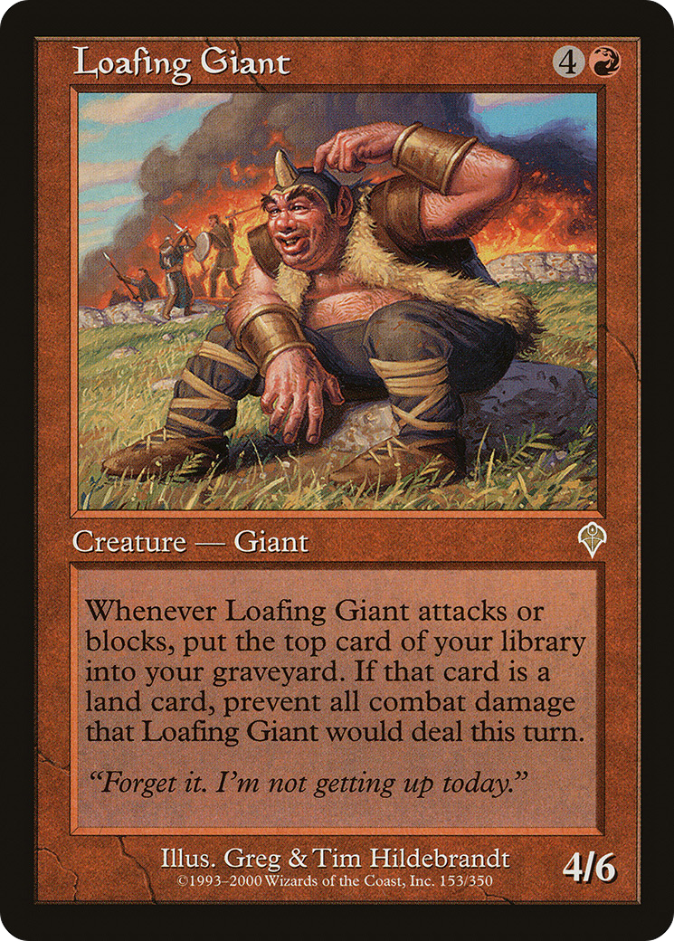 Loafing Giant [INV-153]
