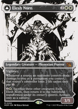 Elesh Norn // The Argent Etchings - Borderless - Showcase - Full Art [MOM-292]