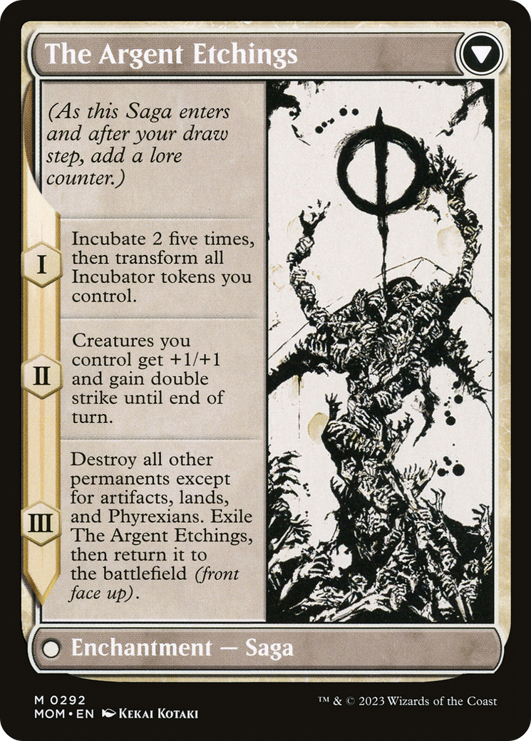 Elesh Norn // The Argent Etchings - Borderless - Showcase - Full Art [MOM-292]