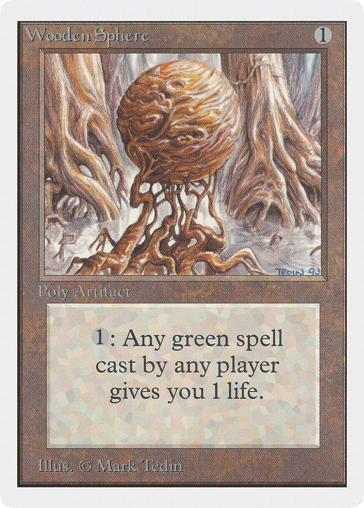 Wooden Sphere [2ED-277]